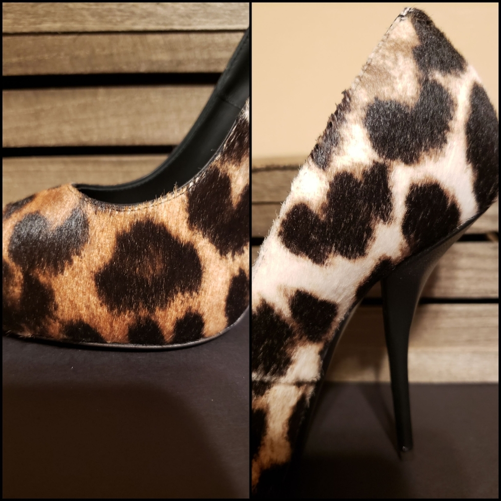 $1,195 Giuseppe Zanotti Leaopard Pumps - Picture 7 of 8